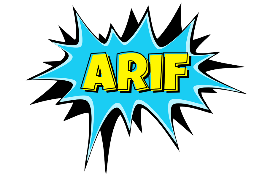 Arif amazing logo
