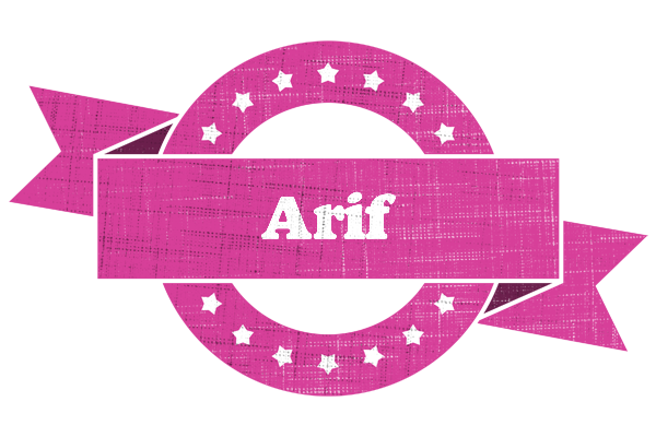 Arif beauty logo