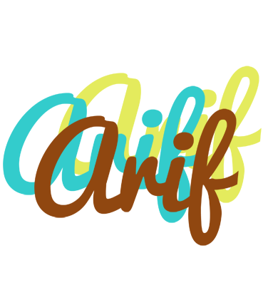 Arif cupcake logo