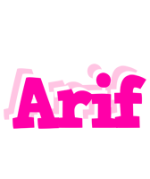 Arif dancing logo