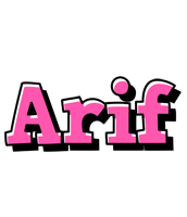 Arif girlish logo