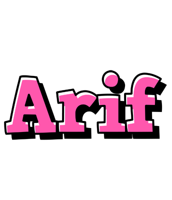 Arif girlish logo