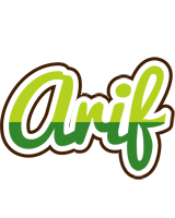 Arif golfing logo