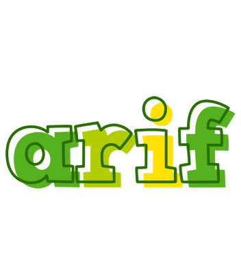 Arif juice logo