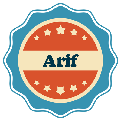 Arif labels logo