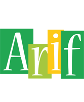 Arif lemonade logo