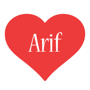 Arif love logo