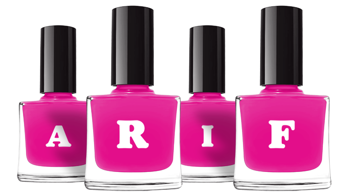 Arif nails logo