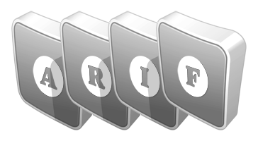 Arif silver logo