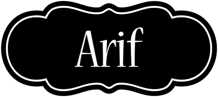 Arif welcome logo