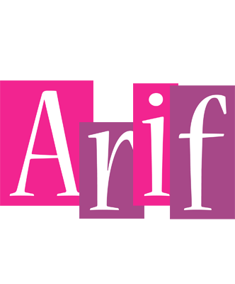 Arif whine logo