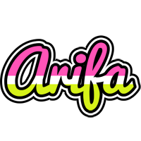 Arifa candies logo