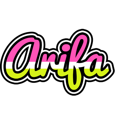 Arifa candies logo