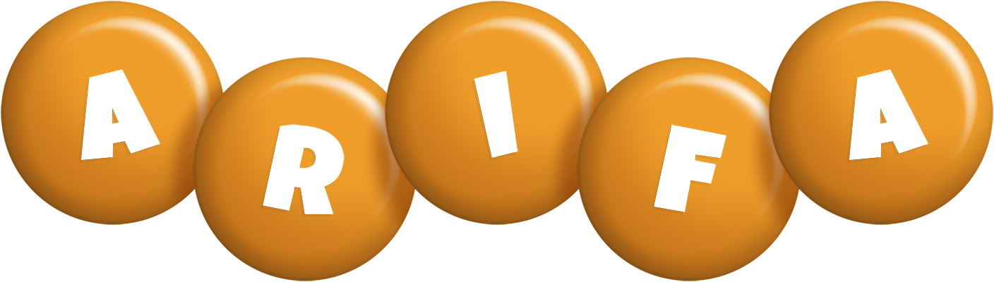 Arifa candy-orange logo