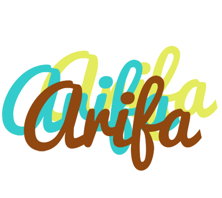 Arifa cupcake logo