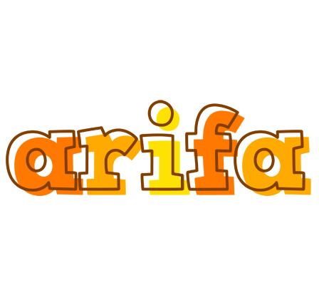 Arifa desert logo