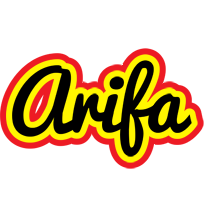 Arifa flaming logo