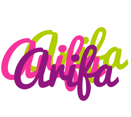 Arifa flowers logo