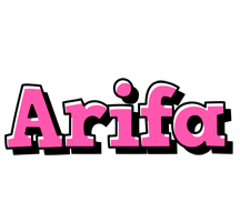 Arifa girlish logo