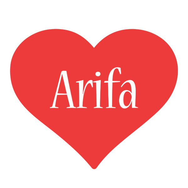 Arifa love logo