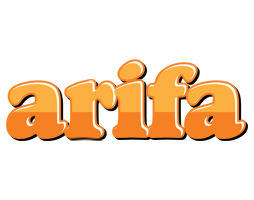 Arifa orange logo