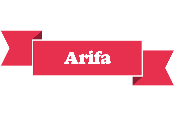 Arifa sale logo