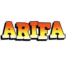 Arifa sunset logo