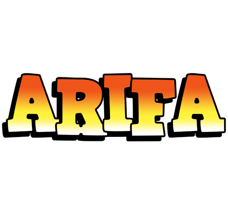 Arifa sunset logo