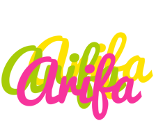 Arifa sweets logo