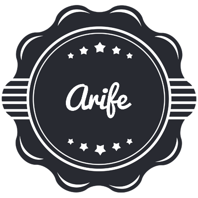 Arife badge logo