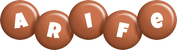 Arife candy-brown logo