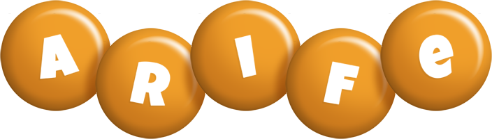 Arife candy-orange logo