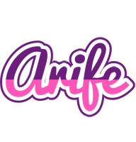 Arife cheerful logo