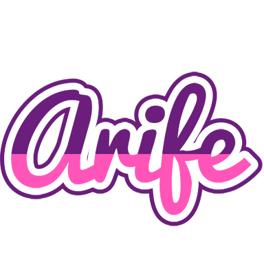 Arife cheerful logo