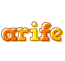 Arife desert logo