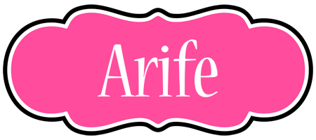 Arife invitation logo