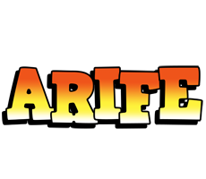 Arife sunset logo