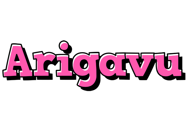Arigavu girlish logo