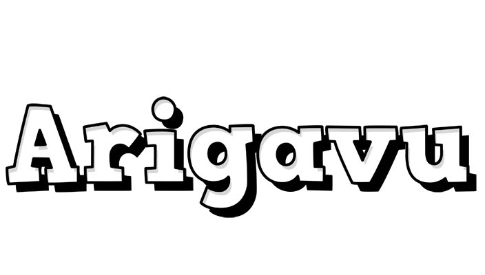 Arigavu snowing logo