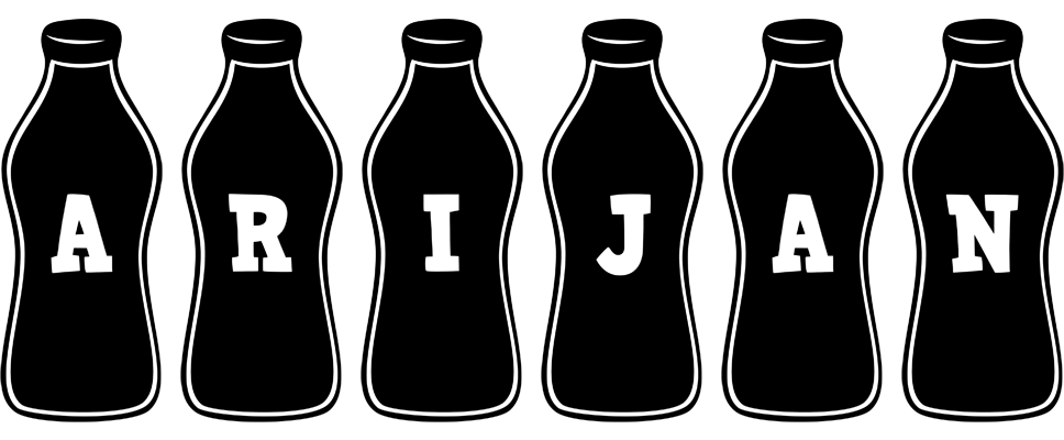 Arijan bottle logo