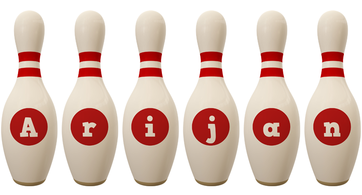 Arijan bowling-pin logo