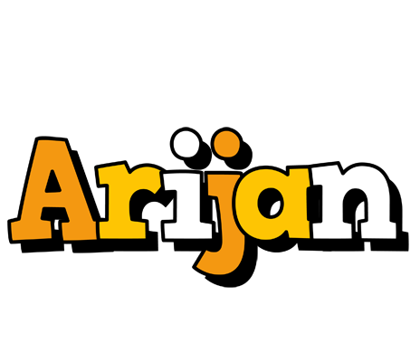 Arijan cartoon logo