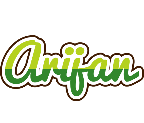 Arijan golfing logo