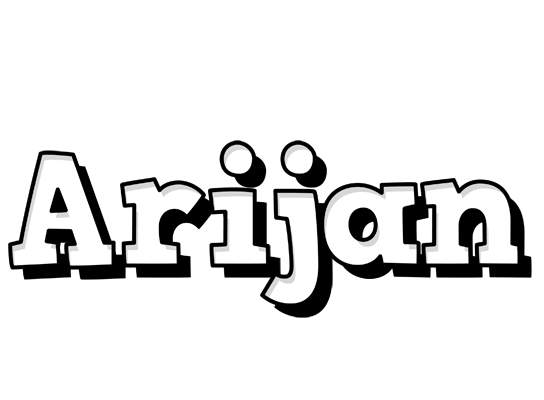 Arijan snowing logo