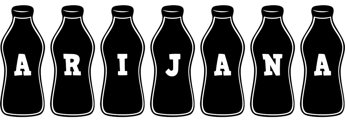 Arijana bottle logo
