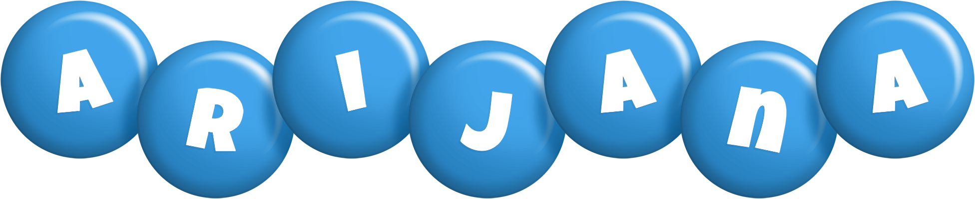 Arijana candy-blue logo
