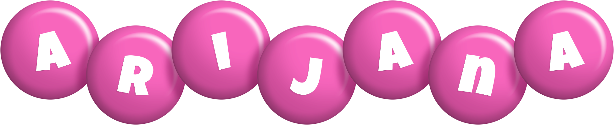 Arijana candy-pink logo