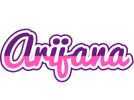 Arijana cheerful logo