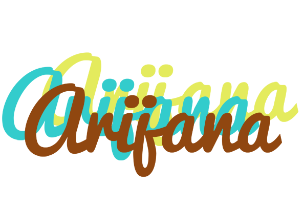 Arijana cupcake logo