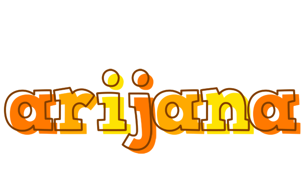 Arijana desert logo